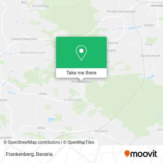 Карта Frankenberg