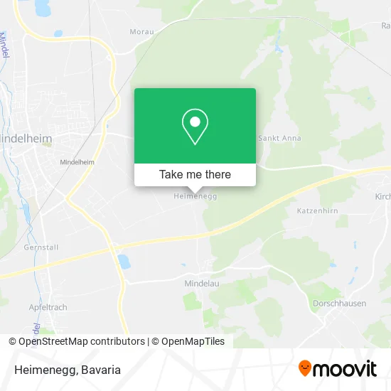 Карта Heimenegg