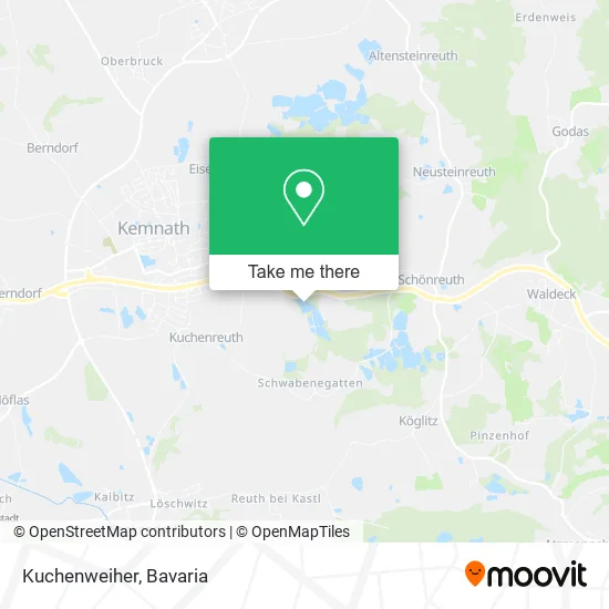 Карта Kuchenweiher