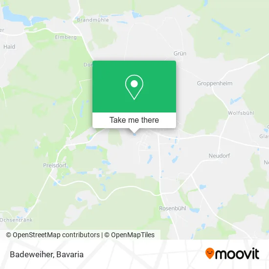 Карта Badeweiher