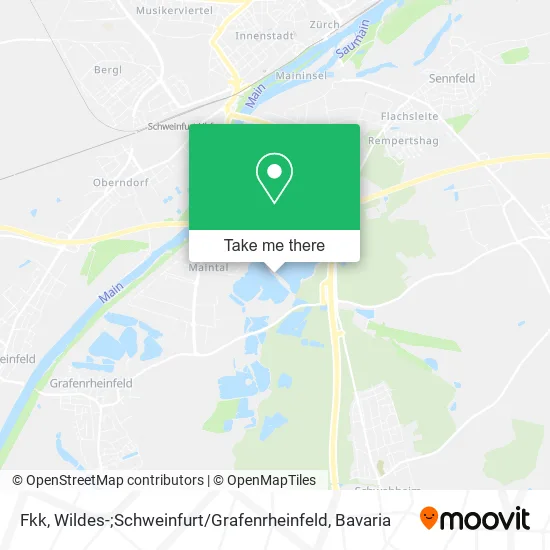 Карта Fkk, Wildes-;Schweinfurt / Grafenrheinfeld