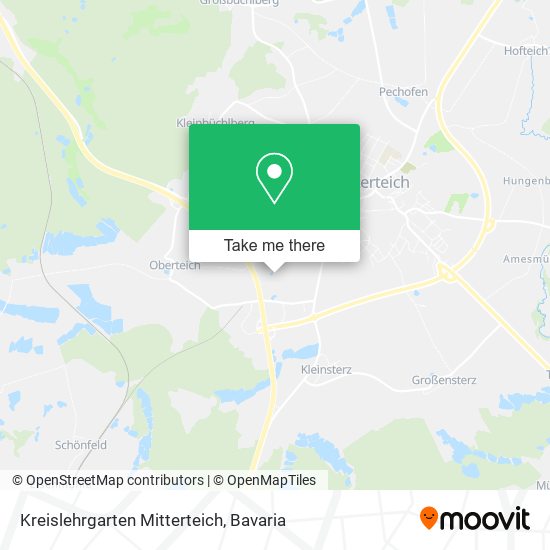 Kreislehrgarten Mitterteich map