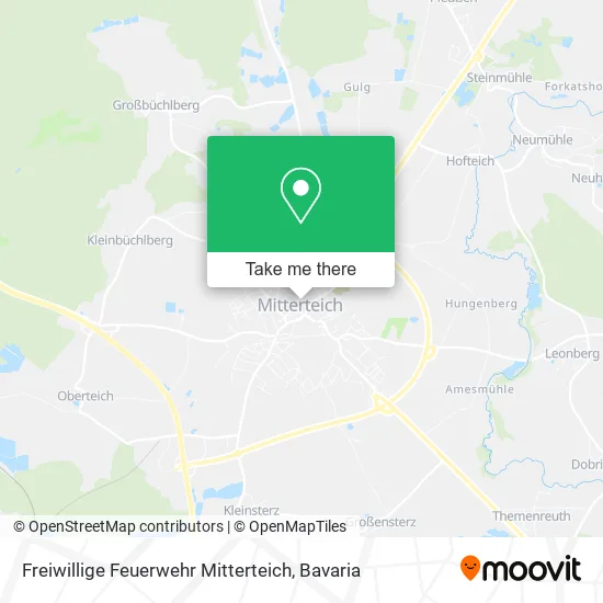 Карта Freiwillige Feuerwehr Mitterteich