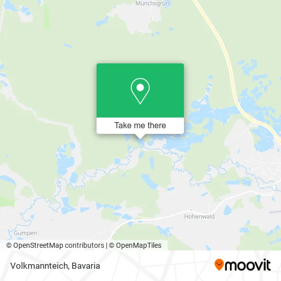 Volkmannteich map