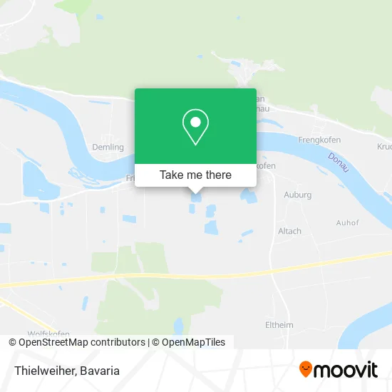 Карта Thielweiher
