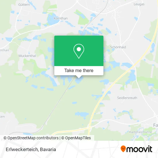 Карта Erlweckerteich