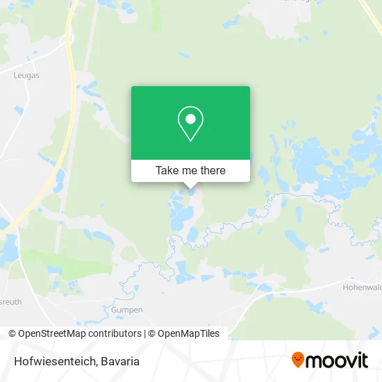 Карта Hofwiesenteich