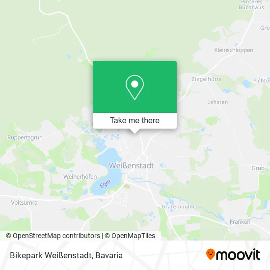 Карта Bikepark Weißenstadt