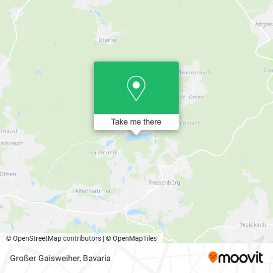 Карта Großer Gaisweiher
