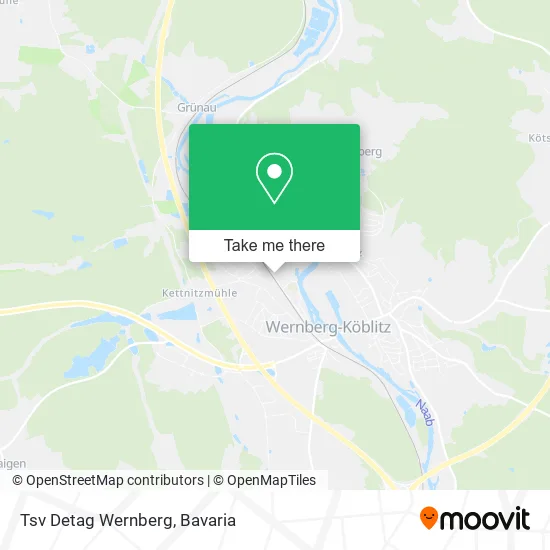 Карта Tsv Detag Wernberg