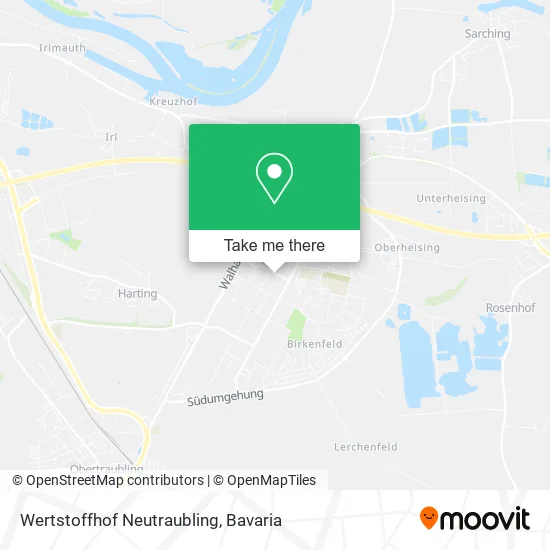 Карта Wertstoffhof Neutraubling