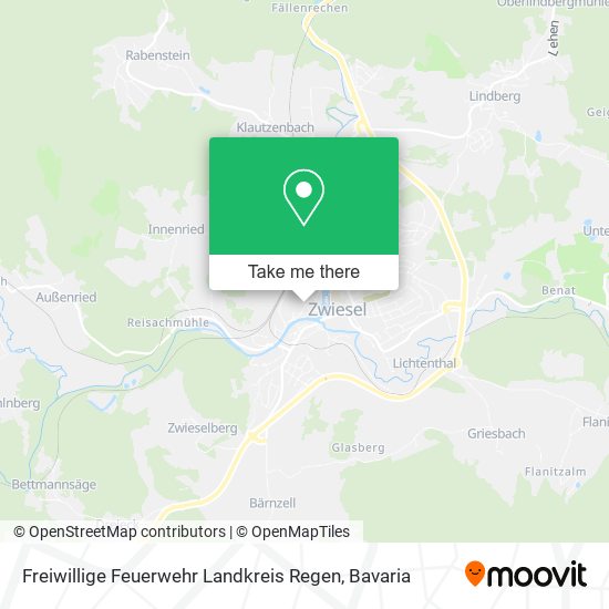 Freiwillige Feuerwehr Landkreis Regen map