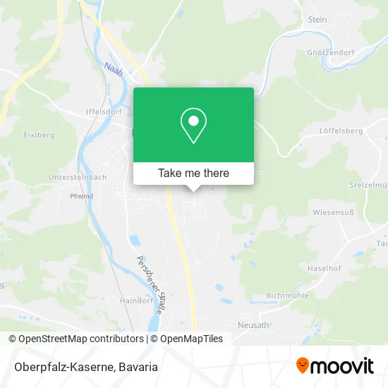 Карта Oberpfalz-Kaserne