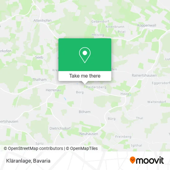Карта Kläranlage