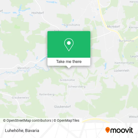 Карта Luhehöhe