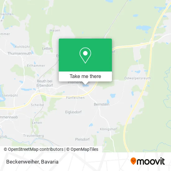 Карта Beckenweiher