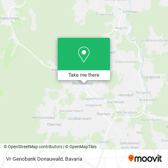 Карта Vr Genobank Donauwald