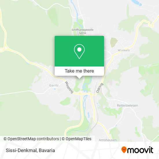 Карта Sissi-Denkmal