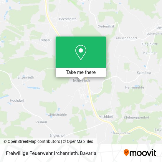 Карта Freiwillige Feuerwehr Irchenrieth