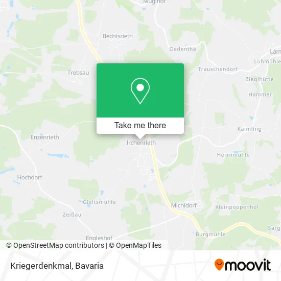 Карта Kriegerdenkmal