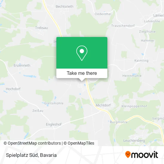 Карта Spielplatz Süd