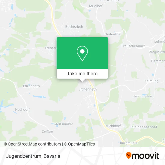 Карта Jugendzentrum