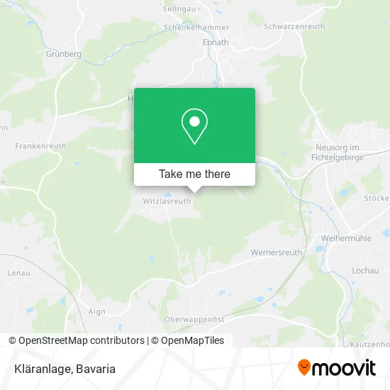 Карта Kläranlage