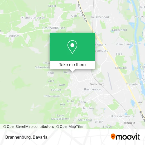 Карта Brannenburg
