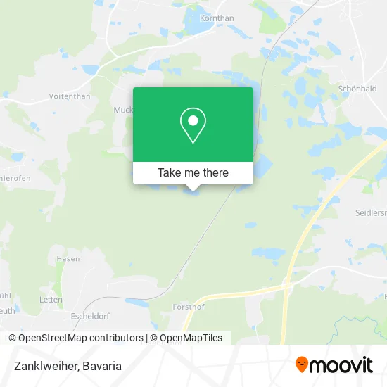 Карта Zanklweiher