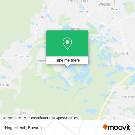 Карта Naglerteich
