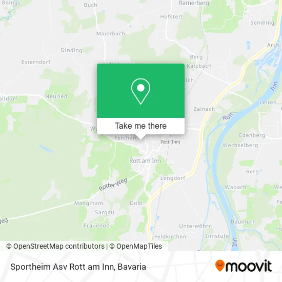 Карта Sportheim Asv Rott am Inn