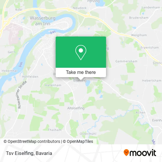 Карта Tsv Eiselfing