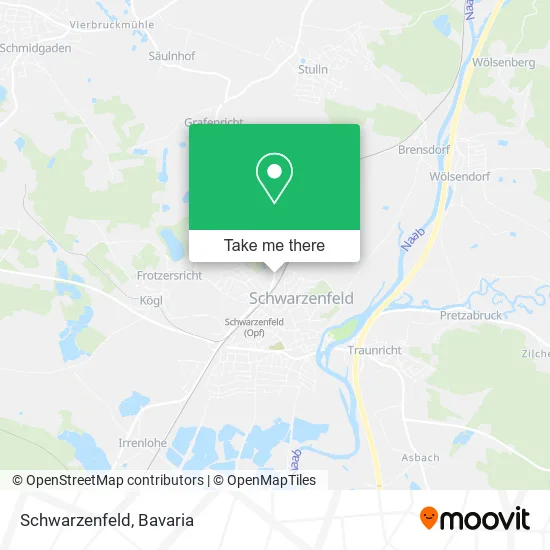 Карта Schwarzenfeld