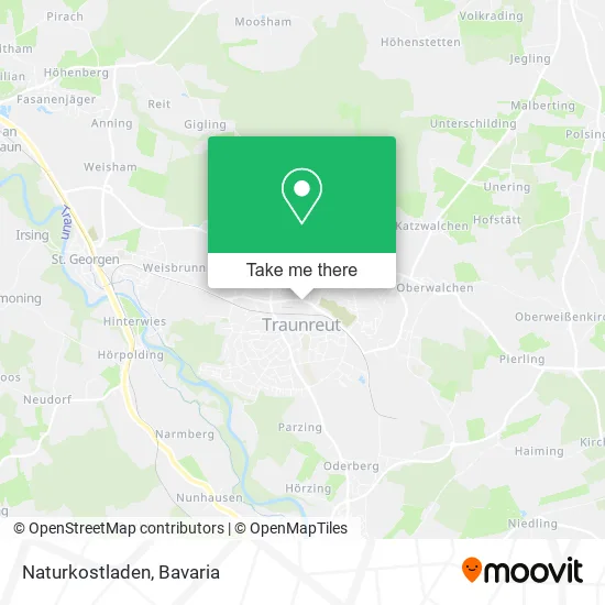 Карта Naturkostladen