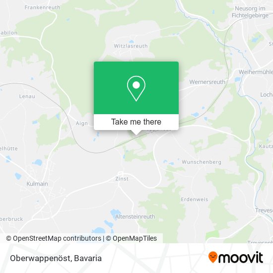 Карта Oberwappenöst