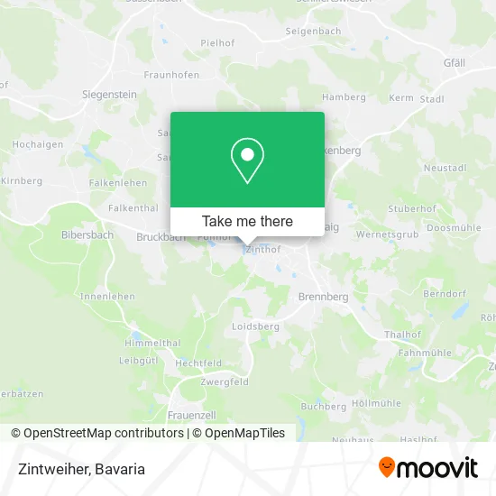 Карта Zintweiher