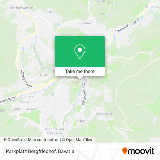 Parkplatz Bergfriedhof map