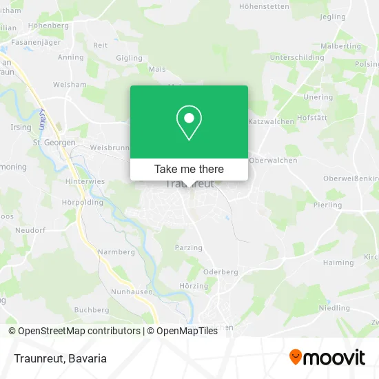 Карта Traunreut