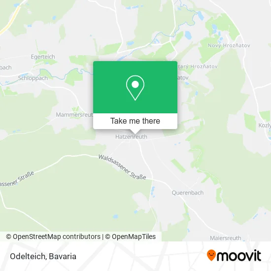 Карта Odelteich