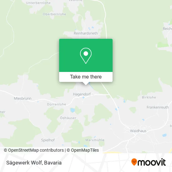 Карта Sägewerk Wolf