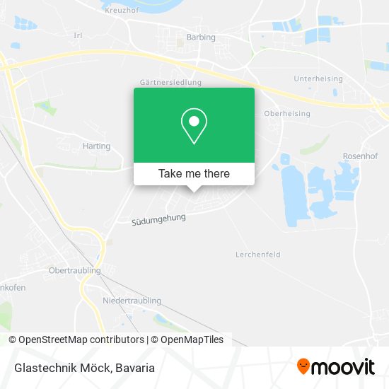 Glastechnik Möck map