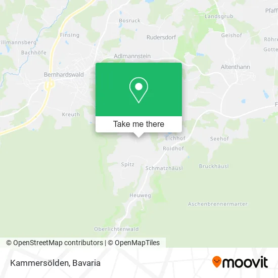 Карта Kammersölden