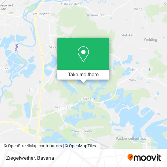 Карта Ziegelweiher