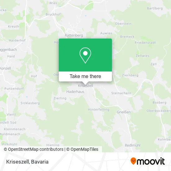 Карта Kriseszell