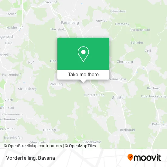 Карта Vorderfelling