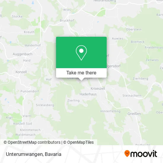 Карта Unterumwangen
