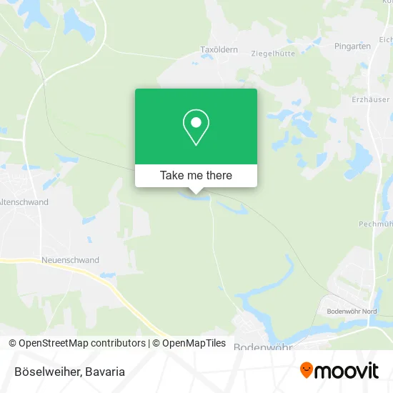 Карта Böselweiher