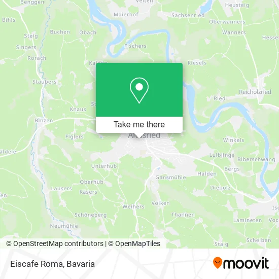Карта Eiscafe Roma
