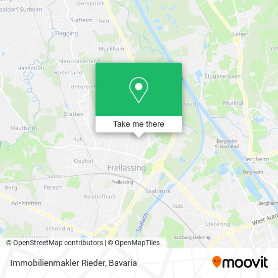 Immobilienmakler Rieder map