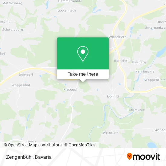 Карта Zengenbühl
